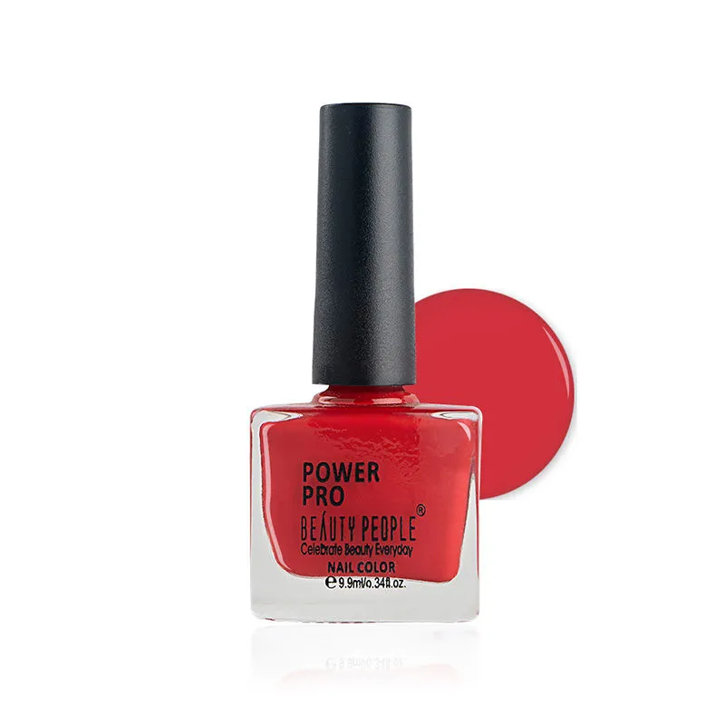 Beauty People Power Pro Range Nail Polish - Rich Red 106