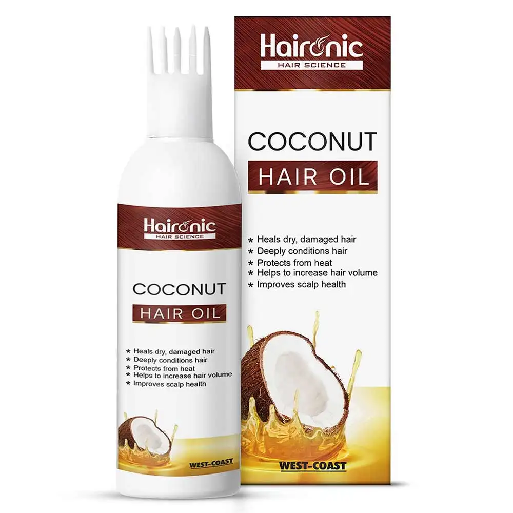 Haironic Coconut Hair Oil,  100 ml  for All Hair Types