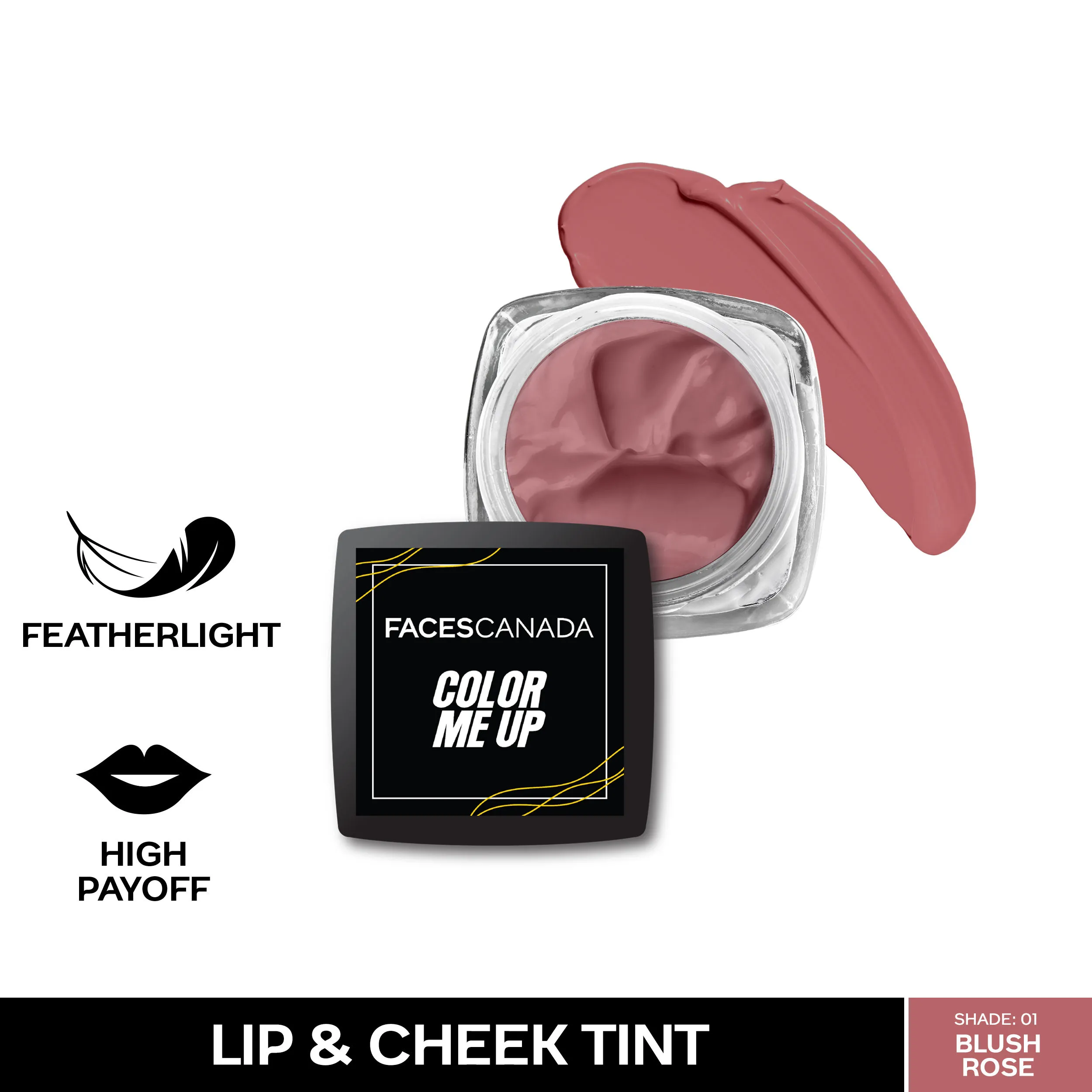 Faces Canada Lip & Cheek Tint - Blush Rose 01