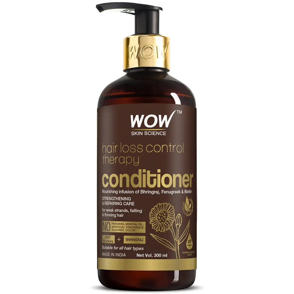 WOW Skin Science Hair Loss Control Therapy Conditioner,  300 ml  for All Hair Types