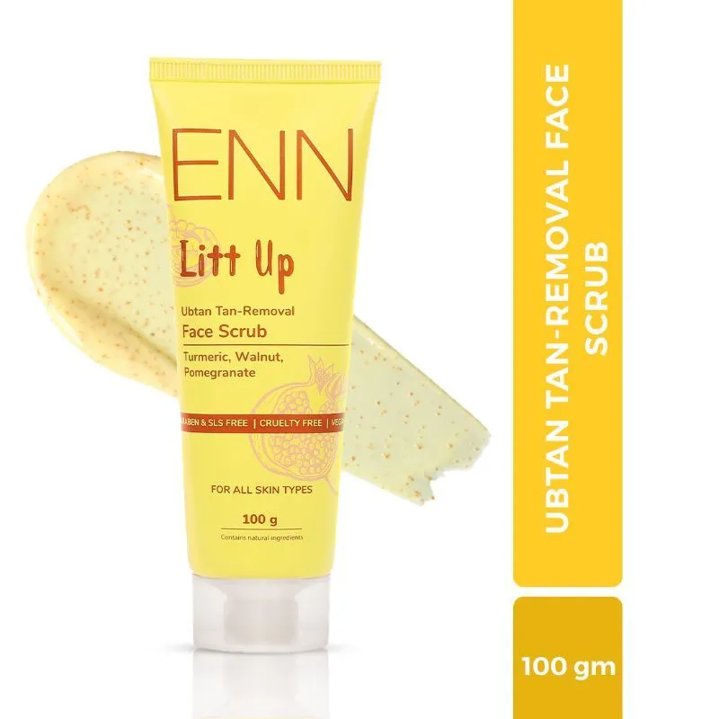 ENN Litt Up Ubtan Skin Brightening Face Scrub