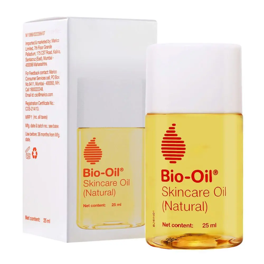 Bio-Oil 100% Natural Skincare Oil for Glowing Skin, Acne Scar Removal, Pigmentation and Stretch Marks 25ml