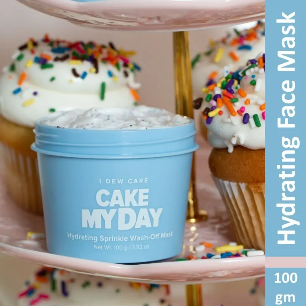 I DEW CARE CAKE MY DAY, Hydrating Sprinkle Wash-Off Mask | Korean Skin Care