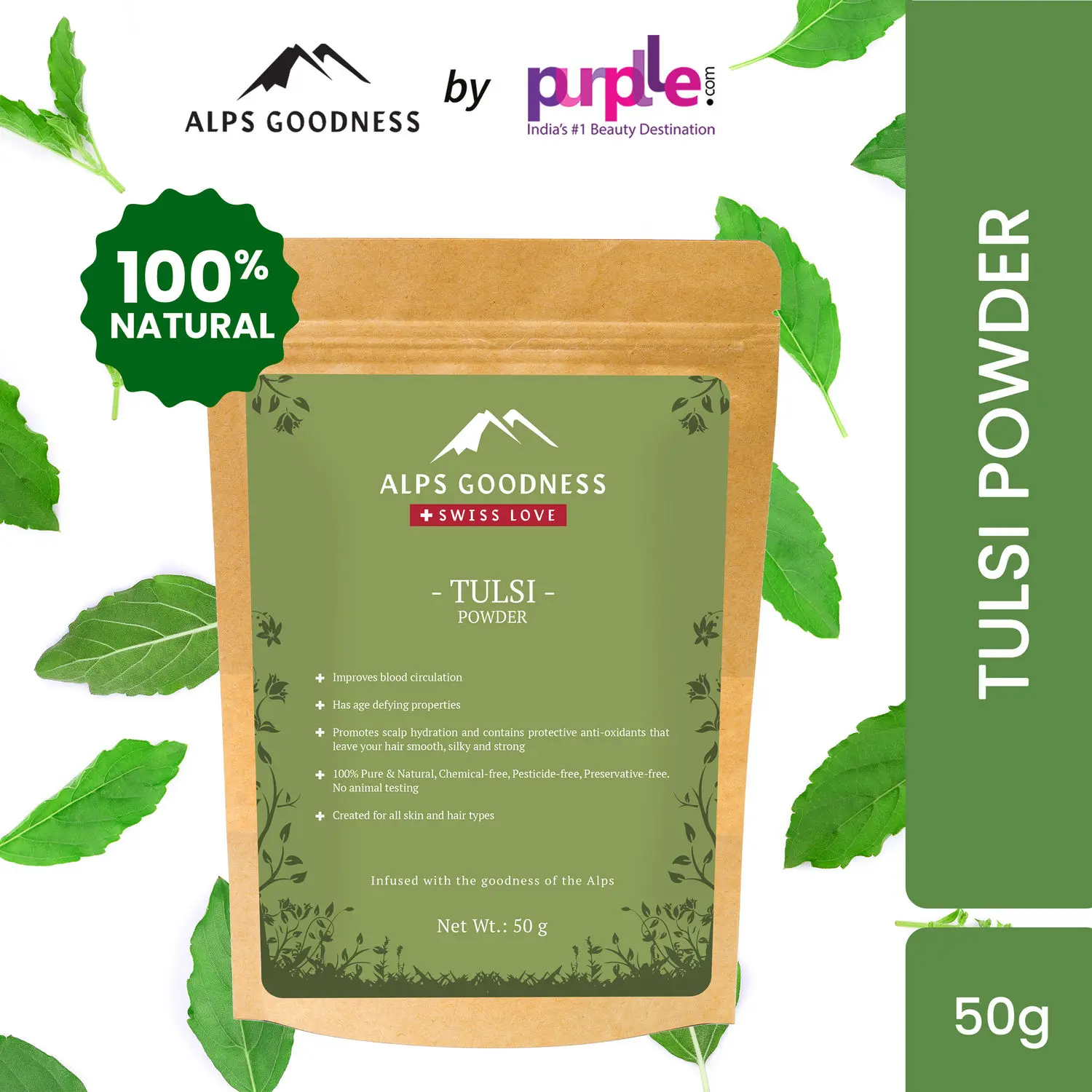 Alps Goodness Powder - Tulsi (50 g)