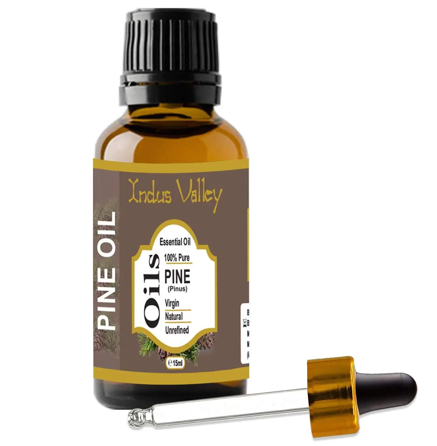 Indus Valley Bio Organic Pine Essential Oil (15 ml)