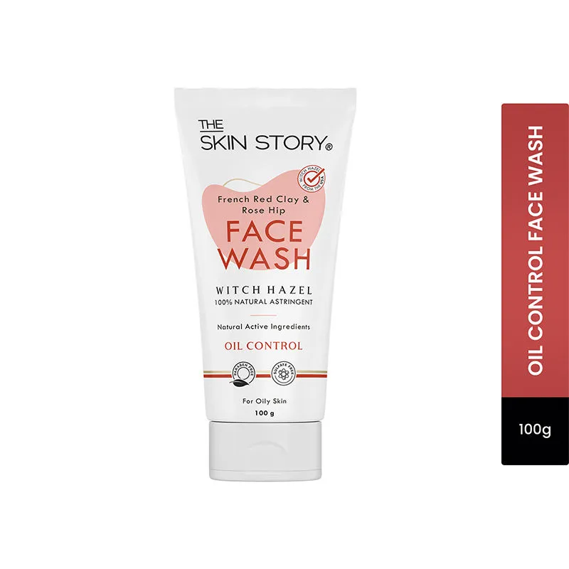 The Skin Story French Red Clay & Rose Hip Facewash