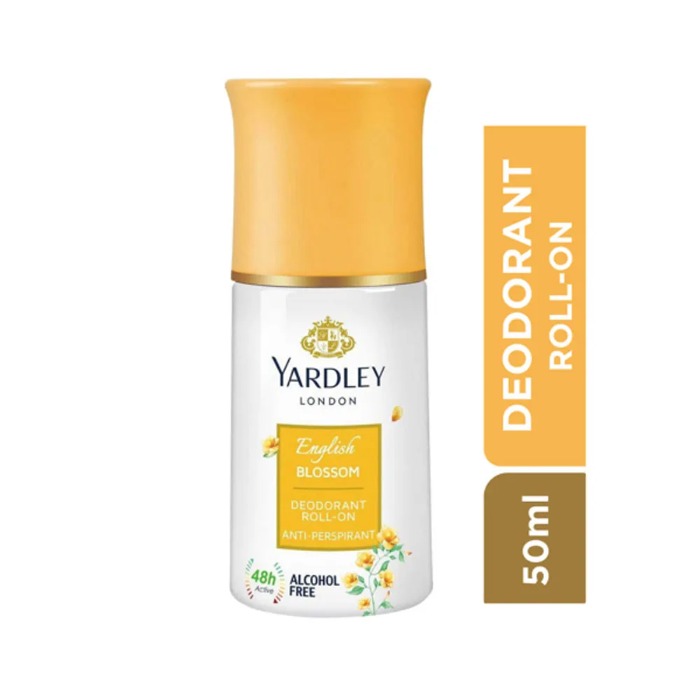 Yardley London English Blossom Deodorant Roll-On Anti-Perspirant