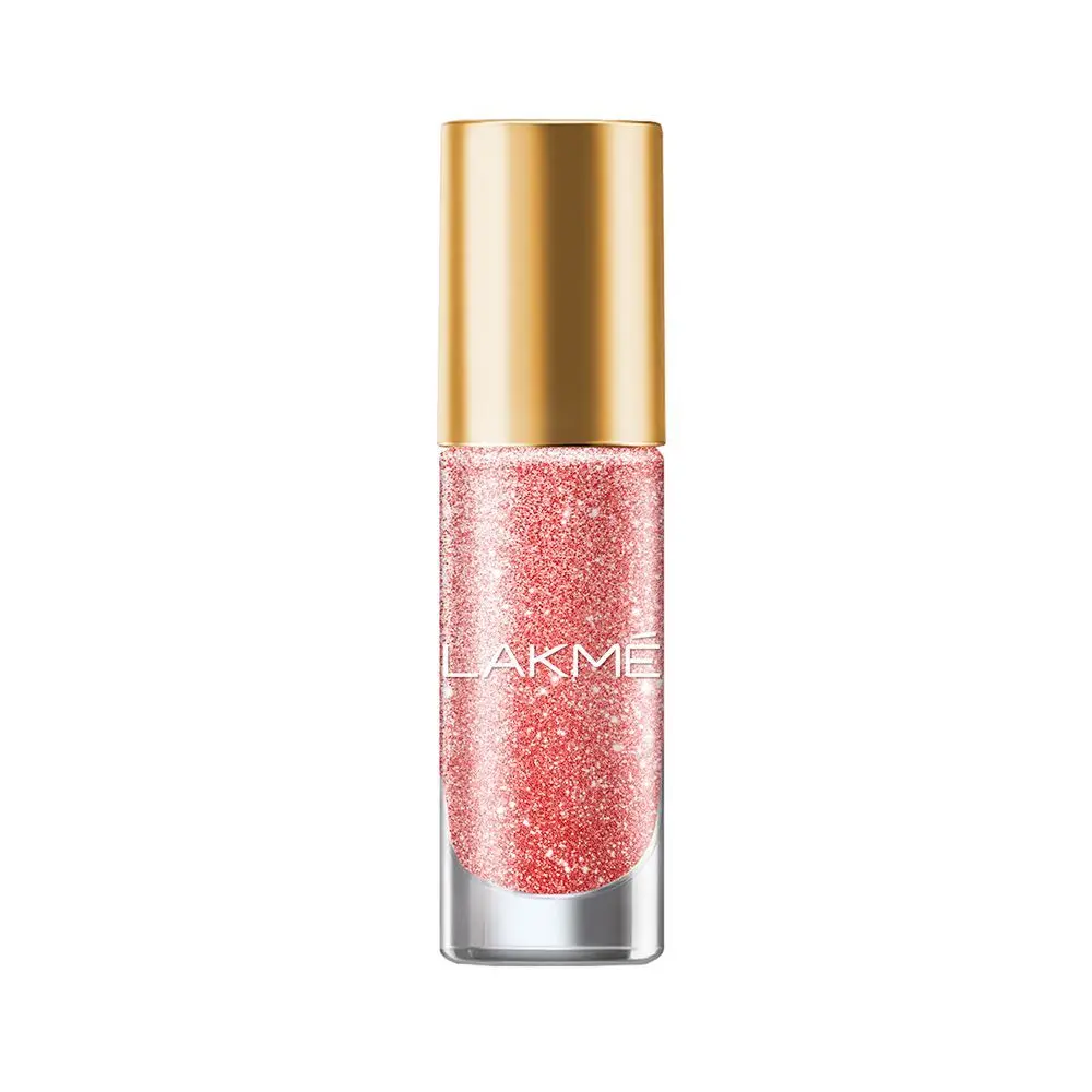 Lakme Glitterati Collection Nail Paint Berry Blush 6ml