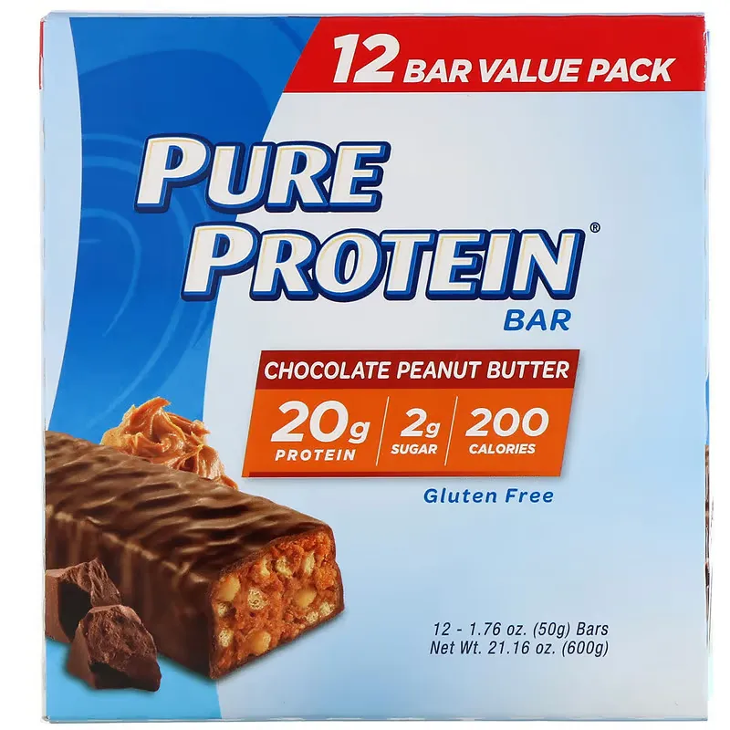 Chocolate Peanut Butter Bar, 12 Bars, 1.76 oz (50 g) Each