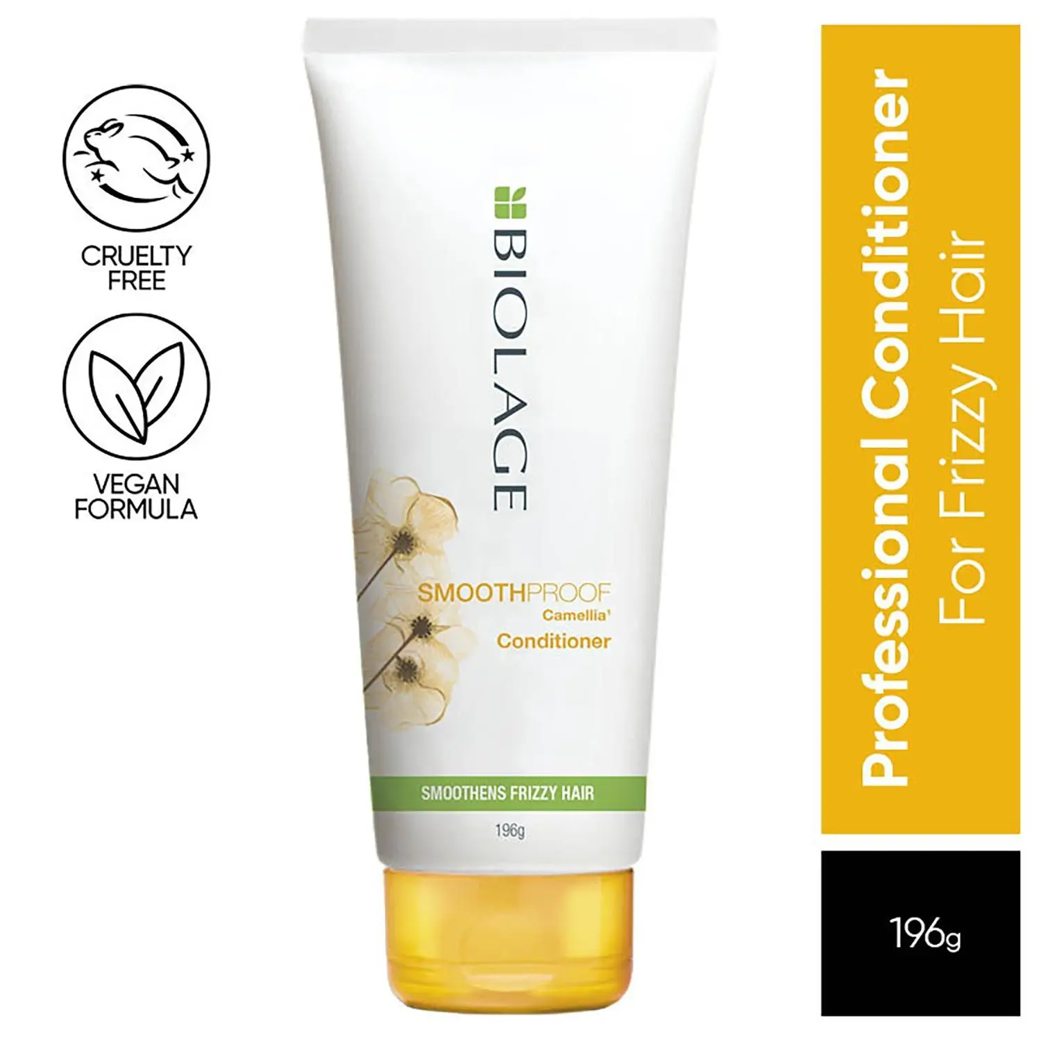 BIOLAGE Smoothproof Conditioner 196g |Paraben free| Provides Humidity Control & Anti-Frizz Smoothness |For Frizzy Hair