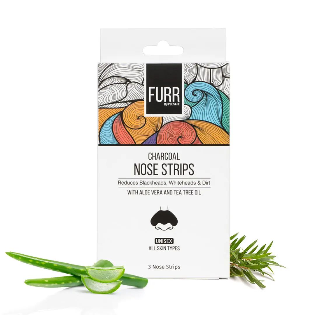 FURR By Pee Safe Charcoal Nose Strips (Pack of 3)