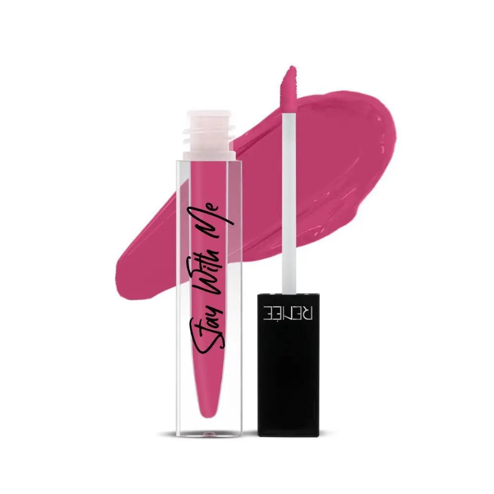 RENEE Stay With Me Matte Lip Color Hots For Pink, 5ml