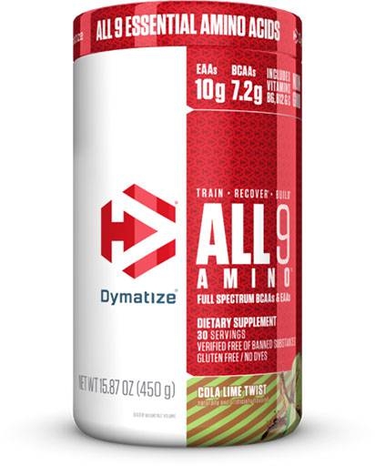 All 9 Amino - Cola Lime Twist - 30 Servings