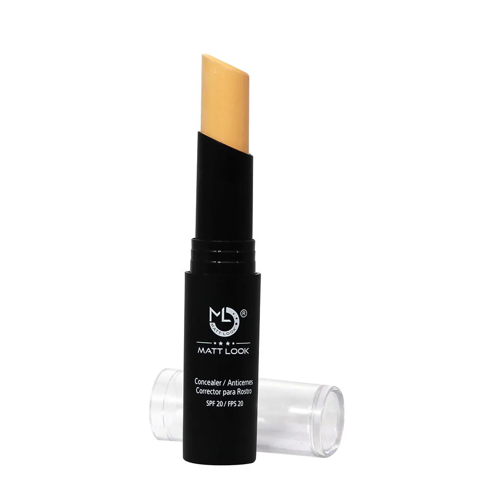 Matt look Concealer & Anticernes SPF 20 - Ivory