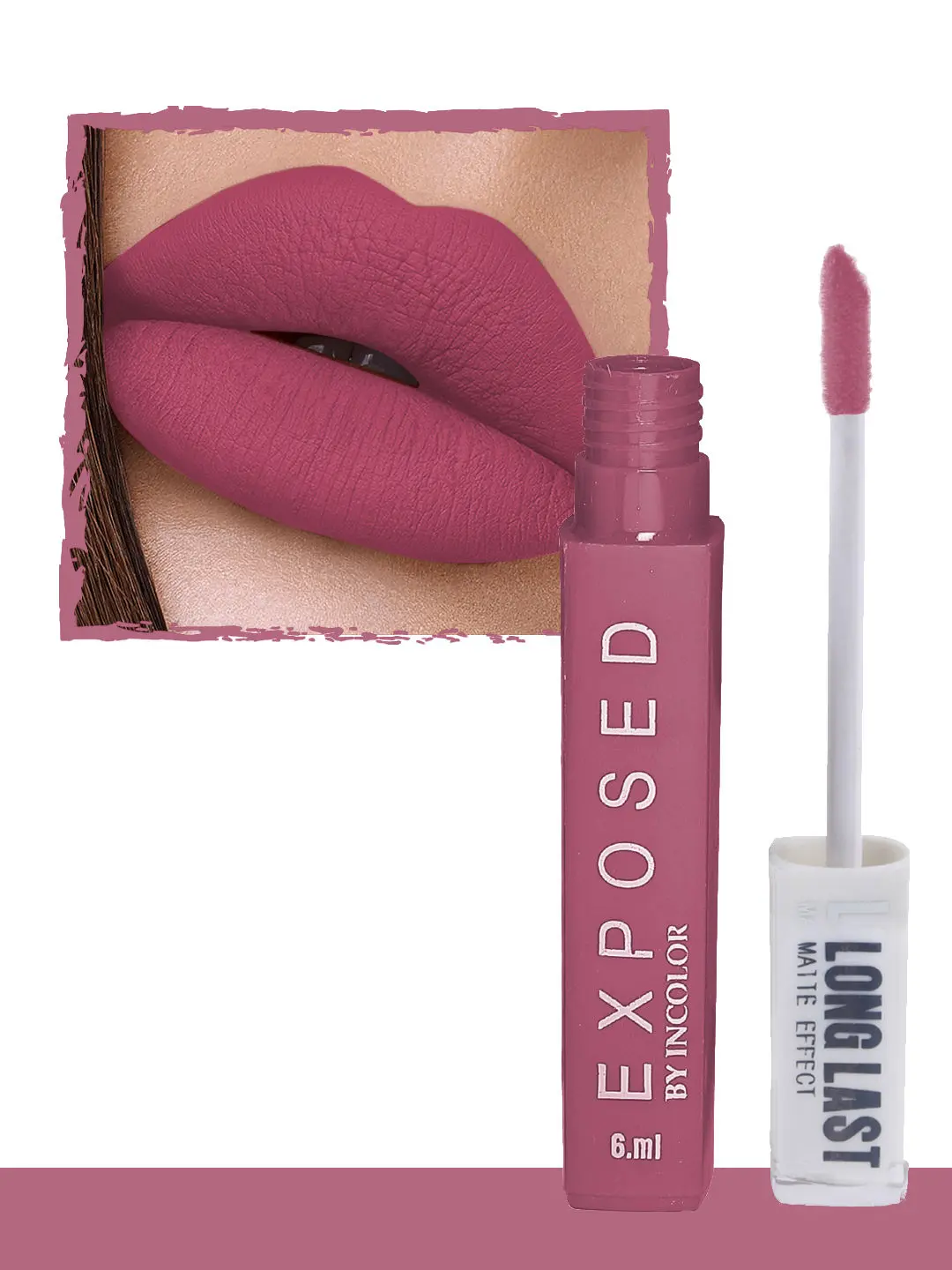 Incolor Long Last Matte Effect Lipgloss 04 (6 ml)