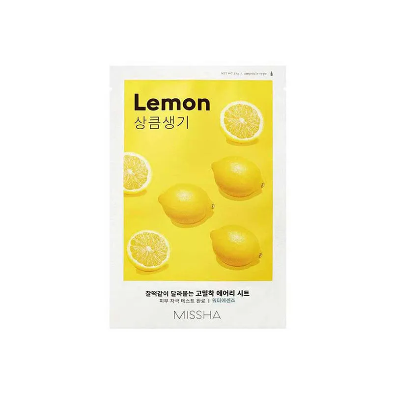 Missha Airy Fit Sheet Mask - Lemon