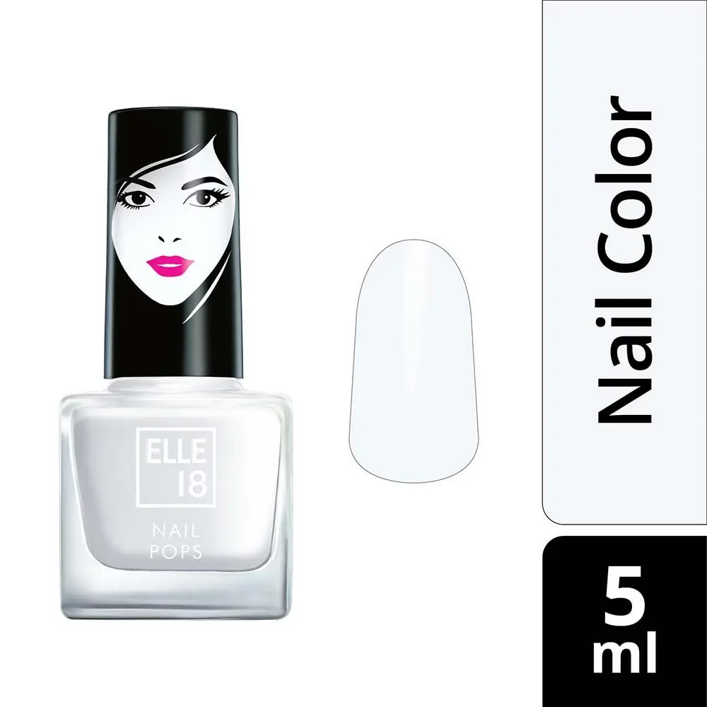 Elle18 Nail Pops Nail Color Shade 27 - Transparent (5ml)