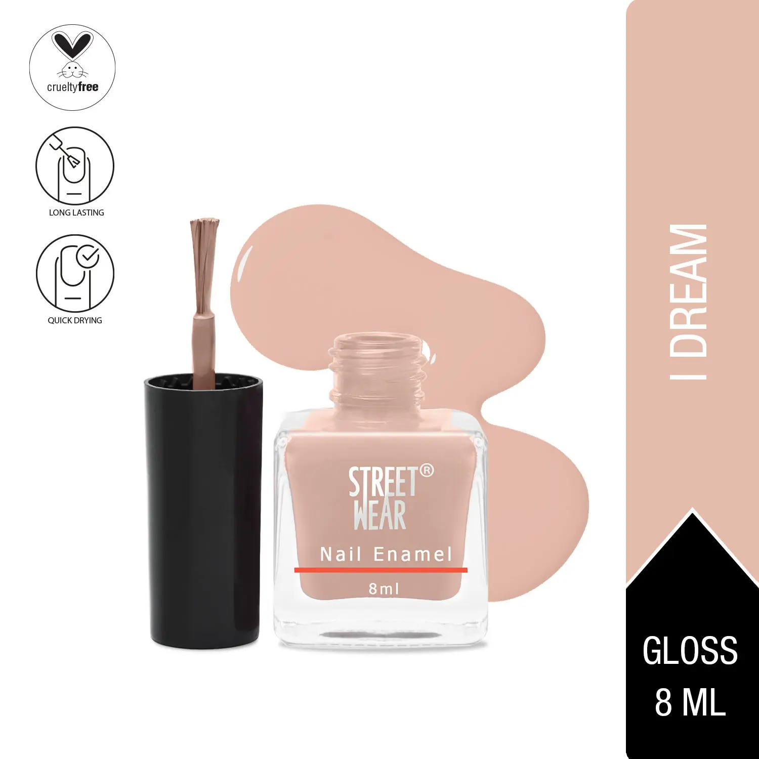 Street Wear Nail Enamel (Revamp) Pretty Girl Collection I Dream (8 ml)