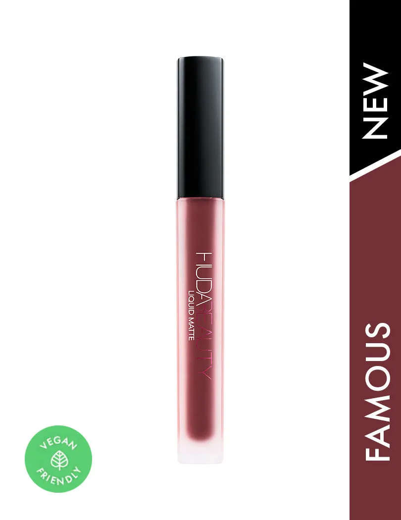 Huda Beauty Matte Liquid Lipstick - Famous