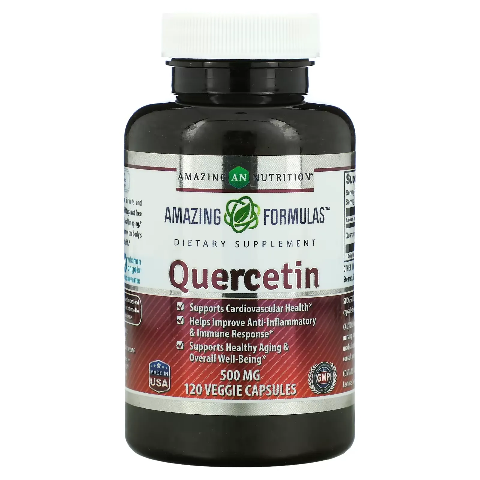 Quercetin, 500 mg, 120 Veggie Capsules