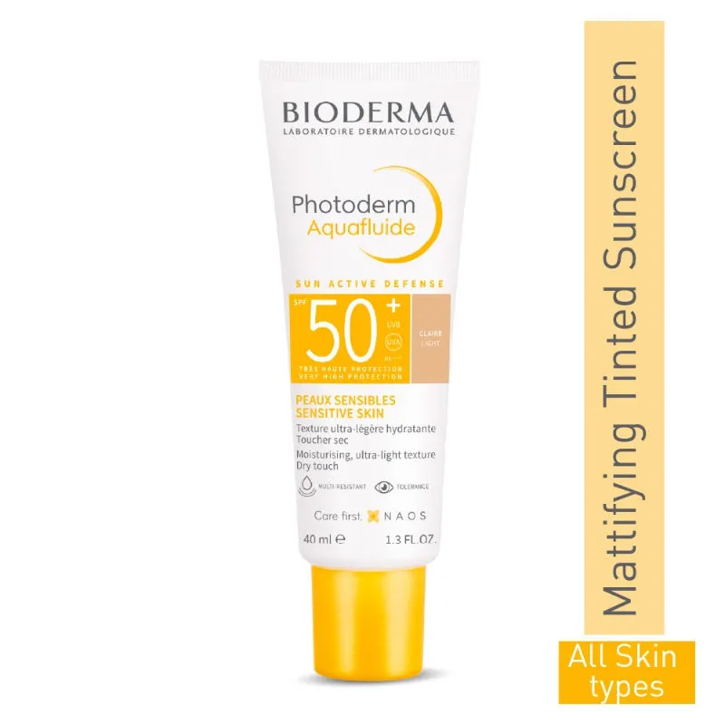 Bioderma Photoderm Max Aquafluide SPF 50+ Teinte Claire High Protection