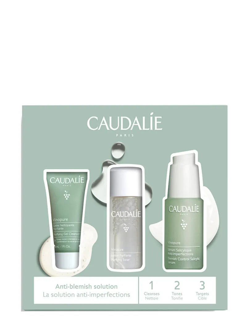 Caudalie Vinopure Anti-Blemish Solution Set