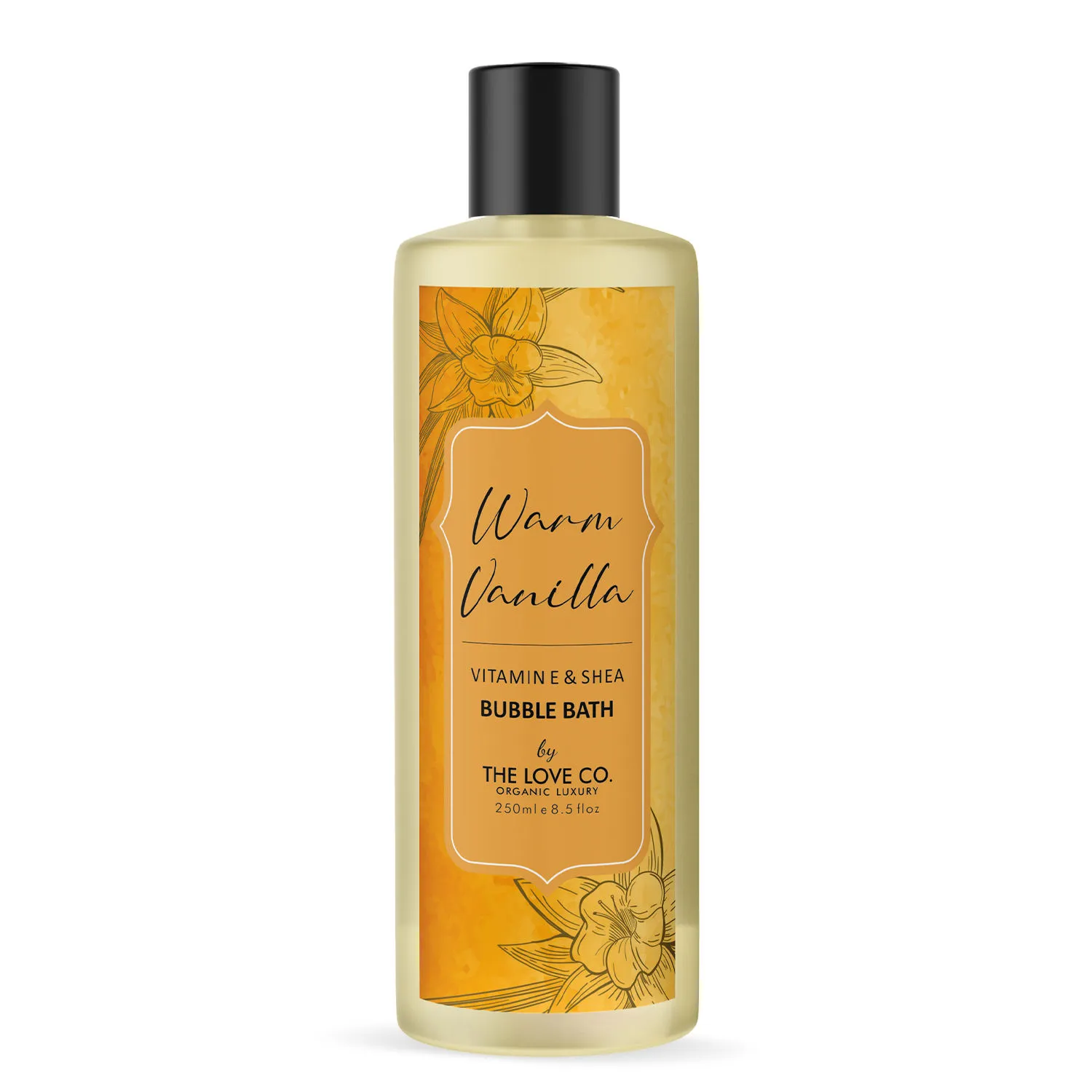 The Love Co. Organic Luxury Bubble Delight Warm Vanilla Body Wash