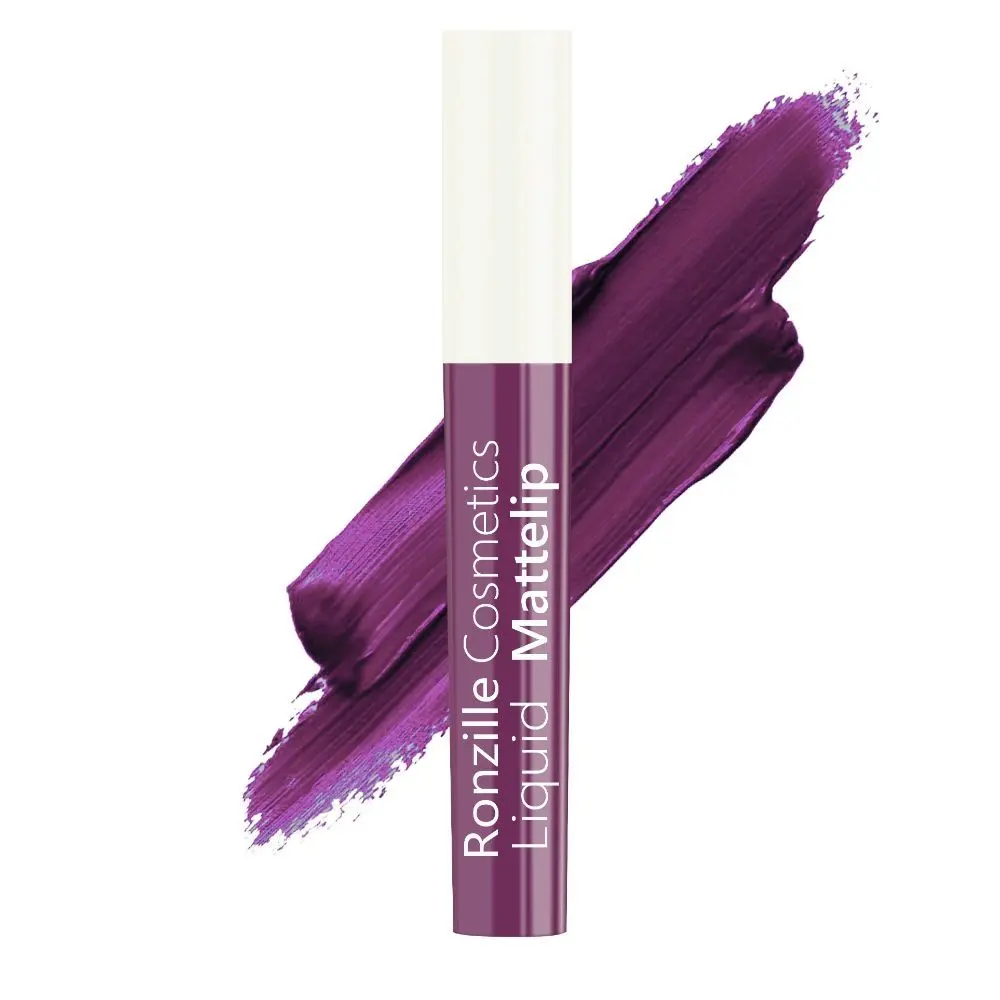 Ronzille Liquid Lipstick | Transferproof | Long Lasting | Smudgeproof | Highliy Pigmented | Vegan | Shade-108