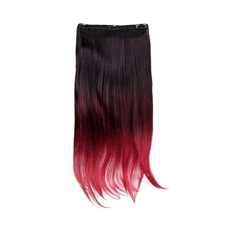 Streak Street Scarlet Red Ombre Hair Extensions