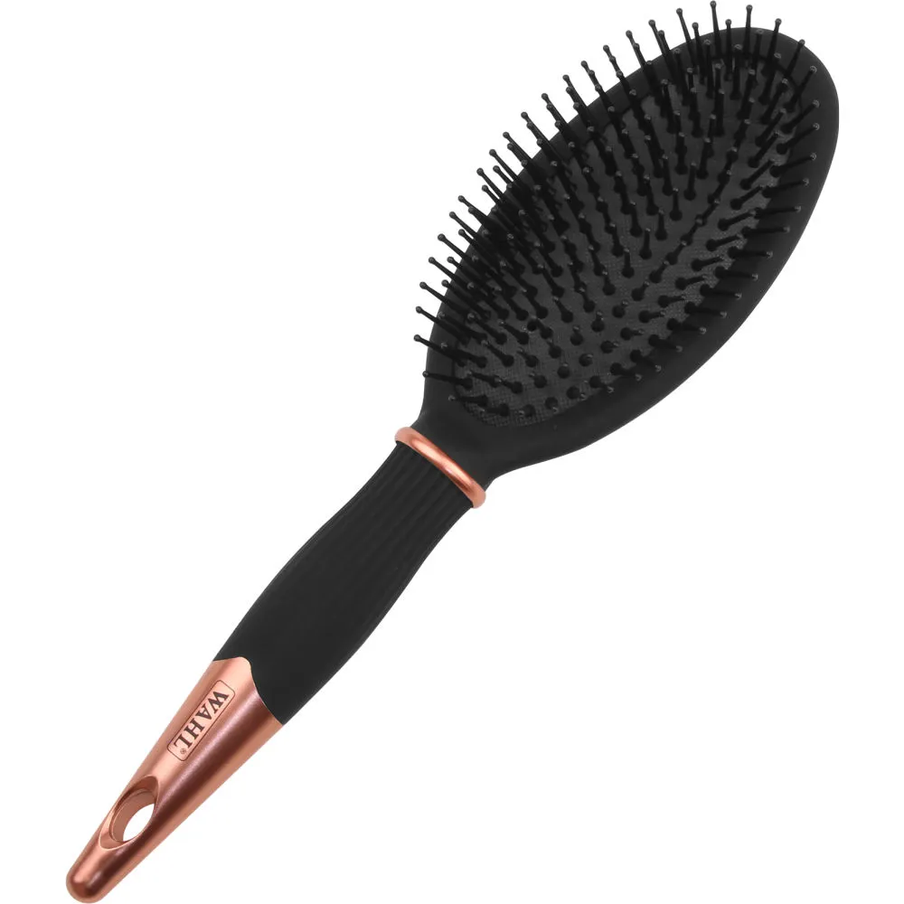 WAHL Oval Paddle brush- Black & Rose Gold