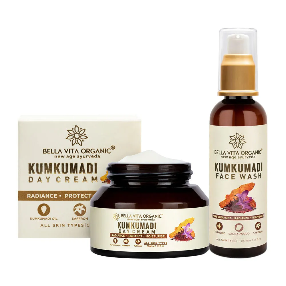 Bella Vita Organic Kumkumadi Day Care Combo