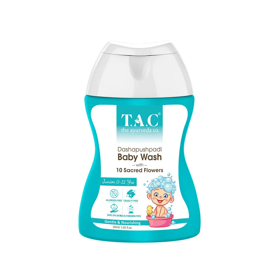 TAC - The Ayurveda Co. Dashapushpadi Baby Body Wash - Mini