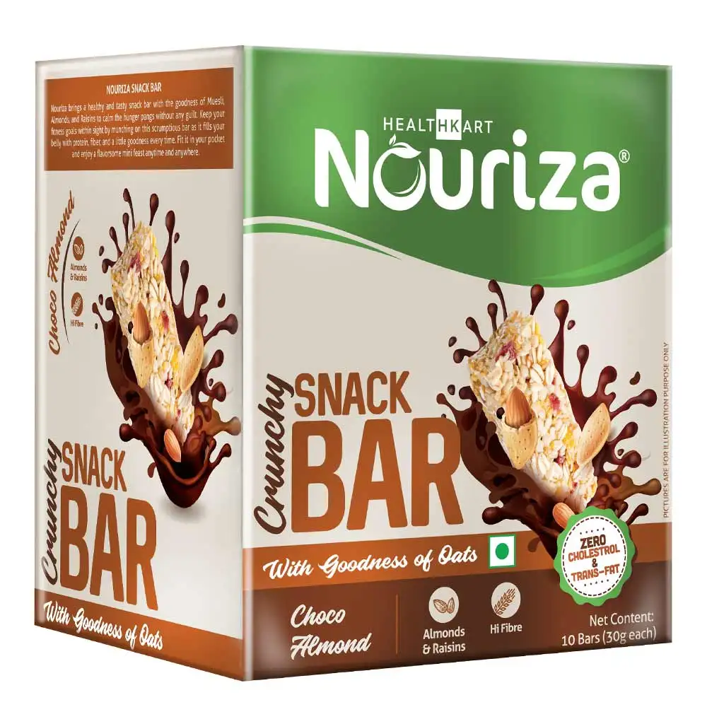 Nouriza Snack Bar,  10 bar(s)  Choco Almond