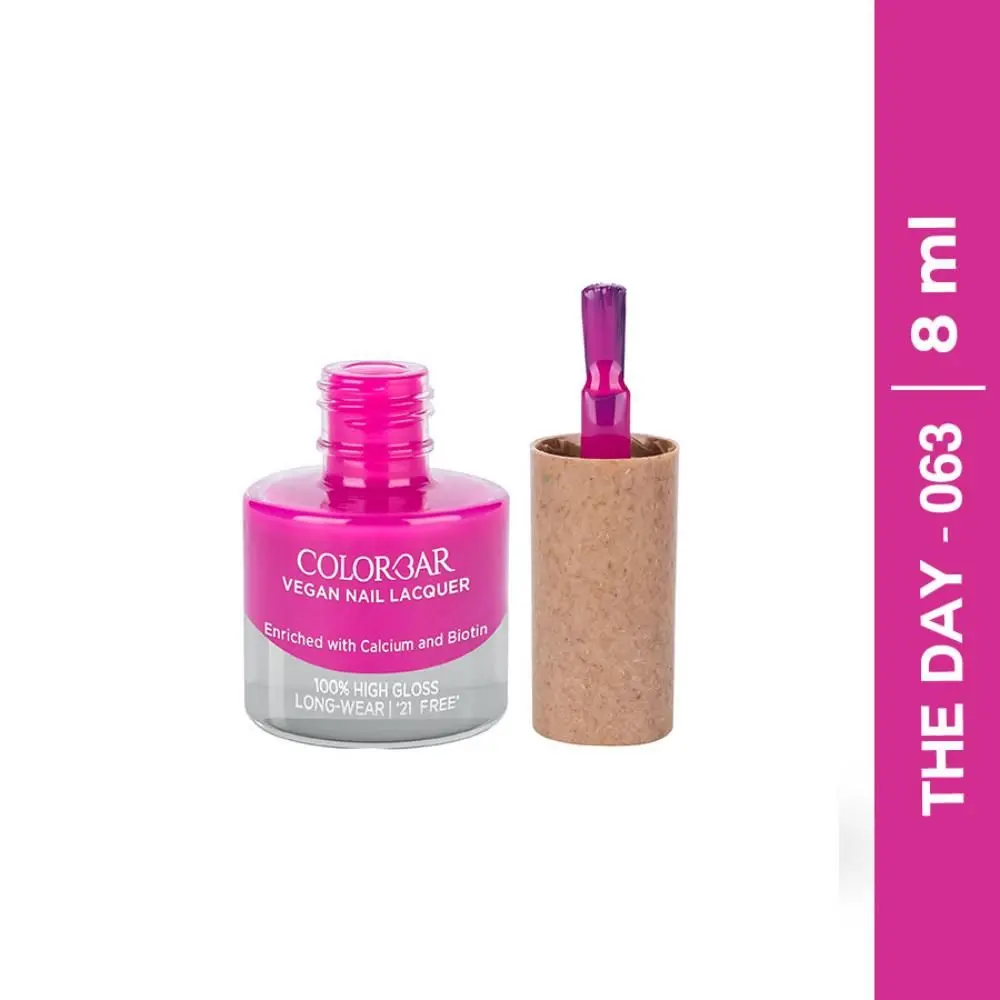 Colorbar Vegan Nail Lacquer - The Day 21 free"