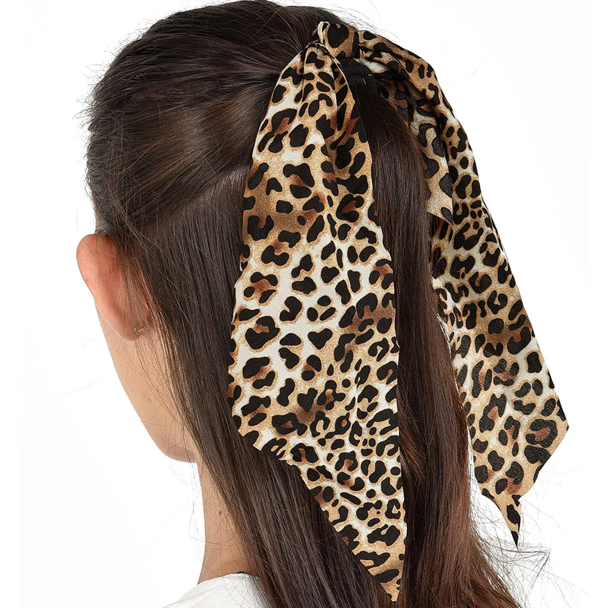 Toniq Roar Animal Print Hair Scarf Rubberband(OAWXXH55)