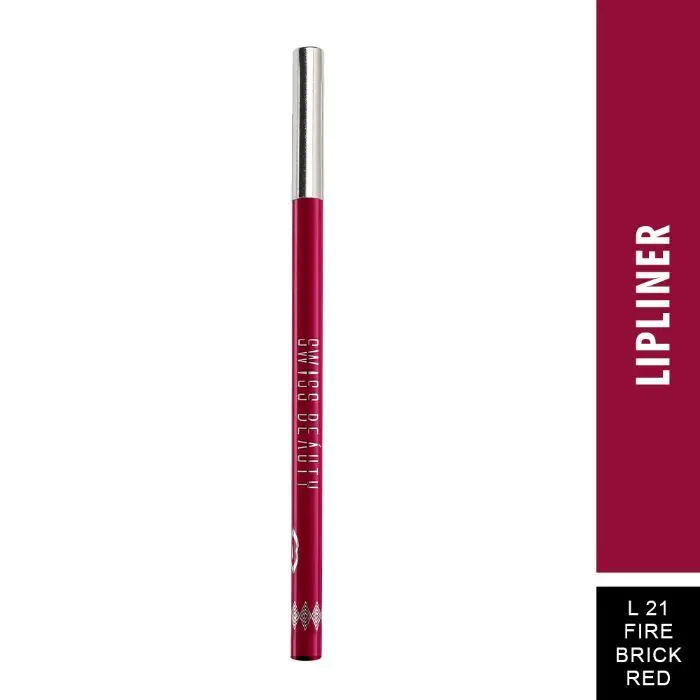 Swiss Beauty Glimmer liner For Lip 20 Fire-Brick-Red (1.6 g)