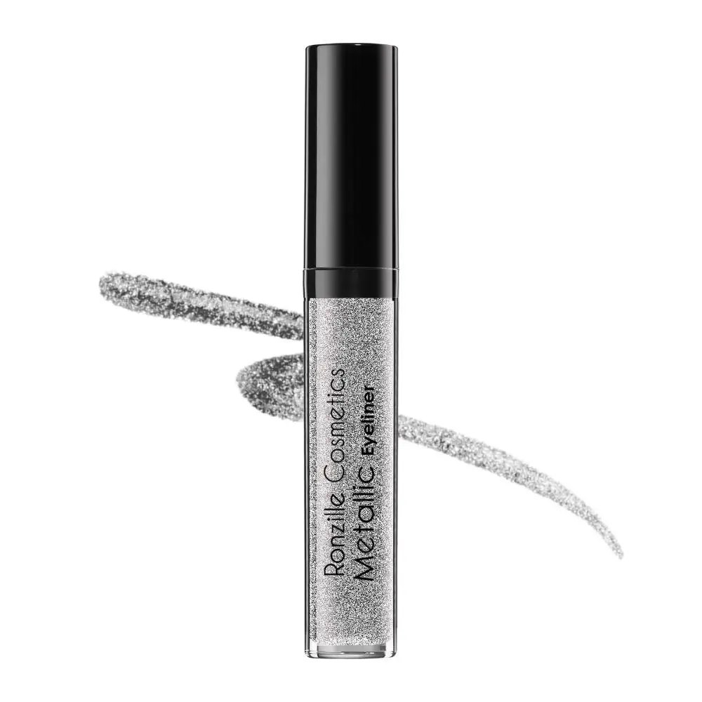 Ronzille shimmer Metallic Glitter Eyeliner Silver