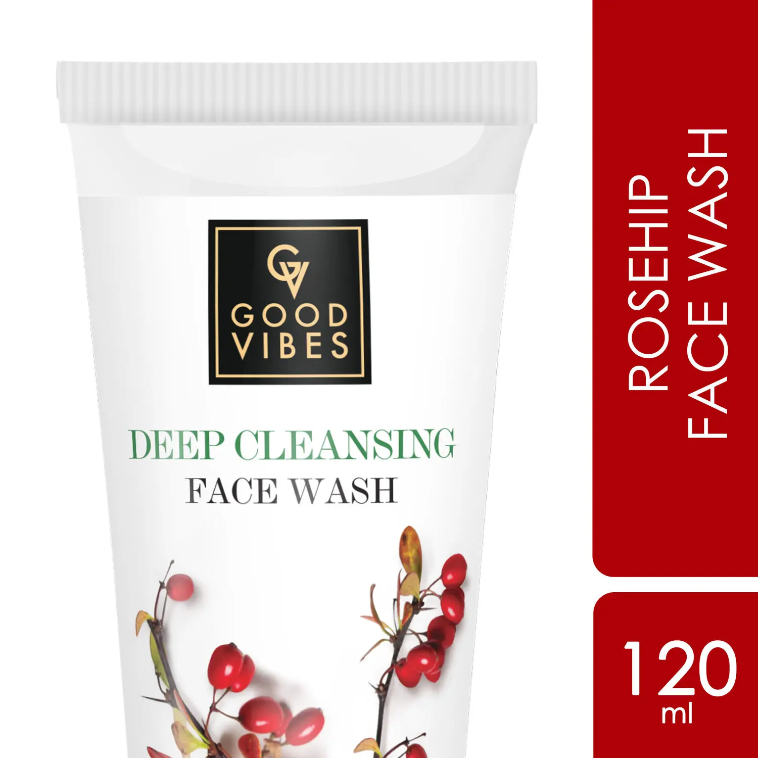 Good Vibes Rosehip Deep Cleansing Face Wash in Tube (120 ml)