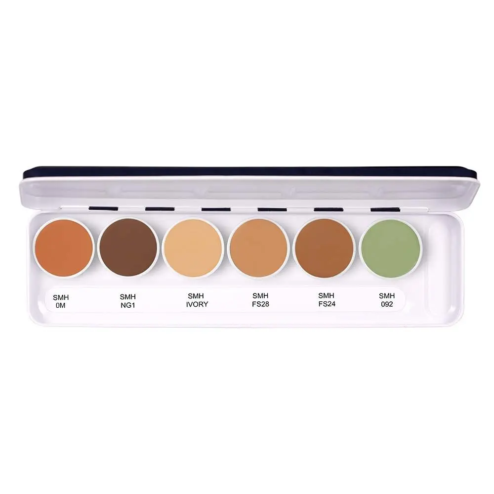 Ultra Hd Cover & Conceal 6 In 1 Supraemeshield Corrector & Foundation Palette