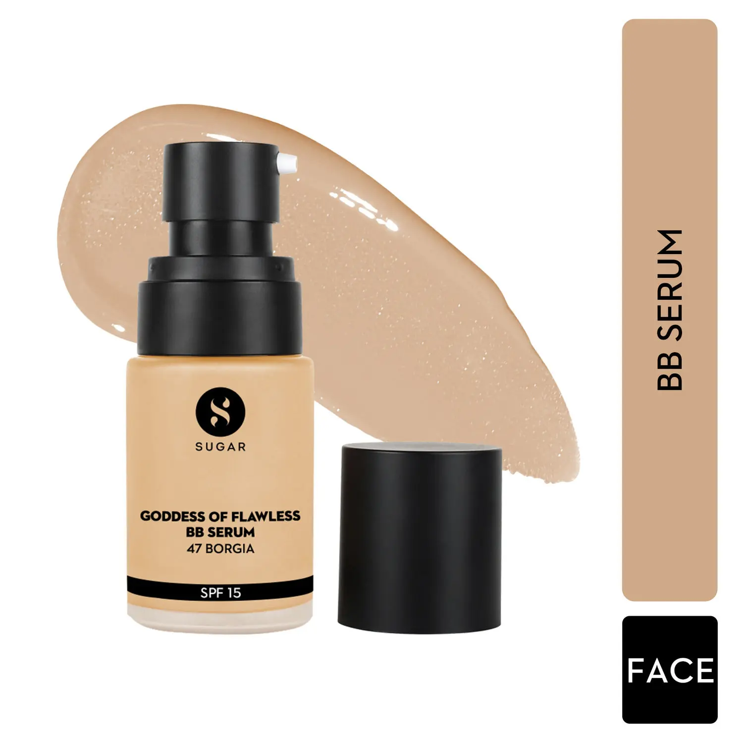 SUGAR Cosmetics Goddess Of Flawless BB Serum - 47 Borgia  