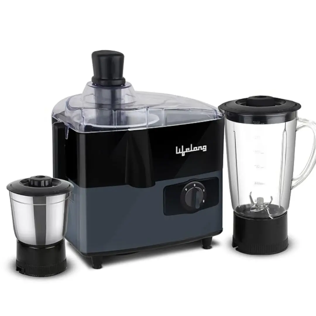 GoNari Lifelong Spinny 2 Jar Juicer Mixer Grinder 450W