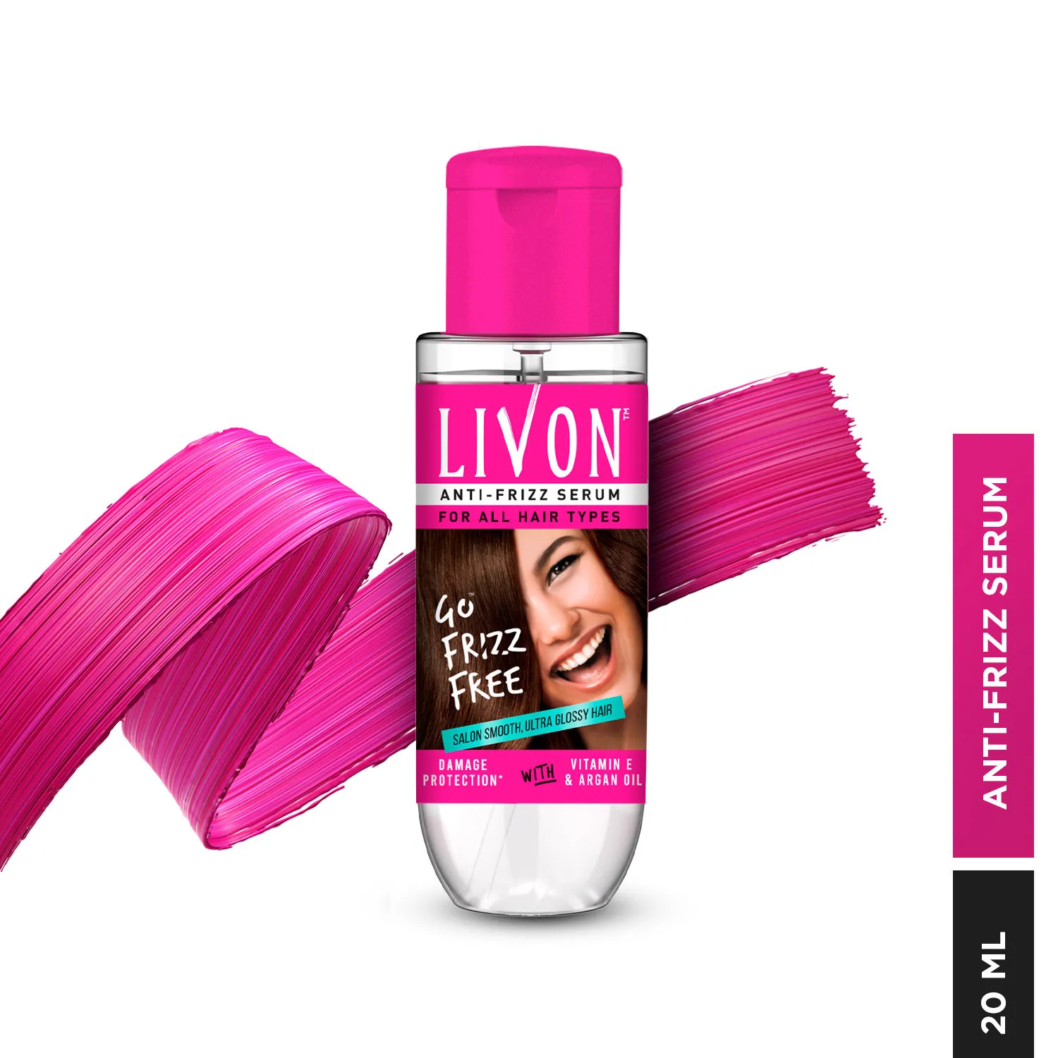 Livon Hair Serum for Women & Men| All Hair Types |Smooth, Frizz free & Glossy Hair