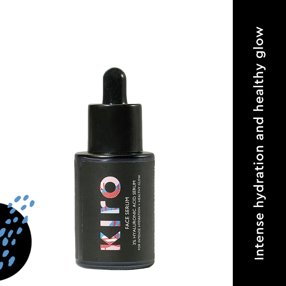 KIRO Face Serum 3% Hyaluronic Acid For Intense Hydration And Healthy Glow