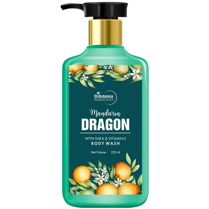 St.Botanica Mandarin Dragon Body Wash - With Shea & Vitamin E