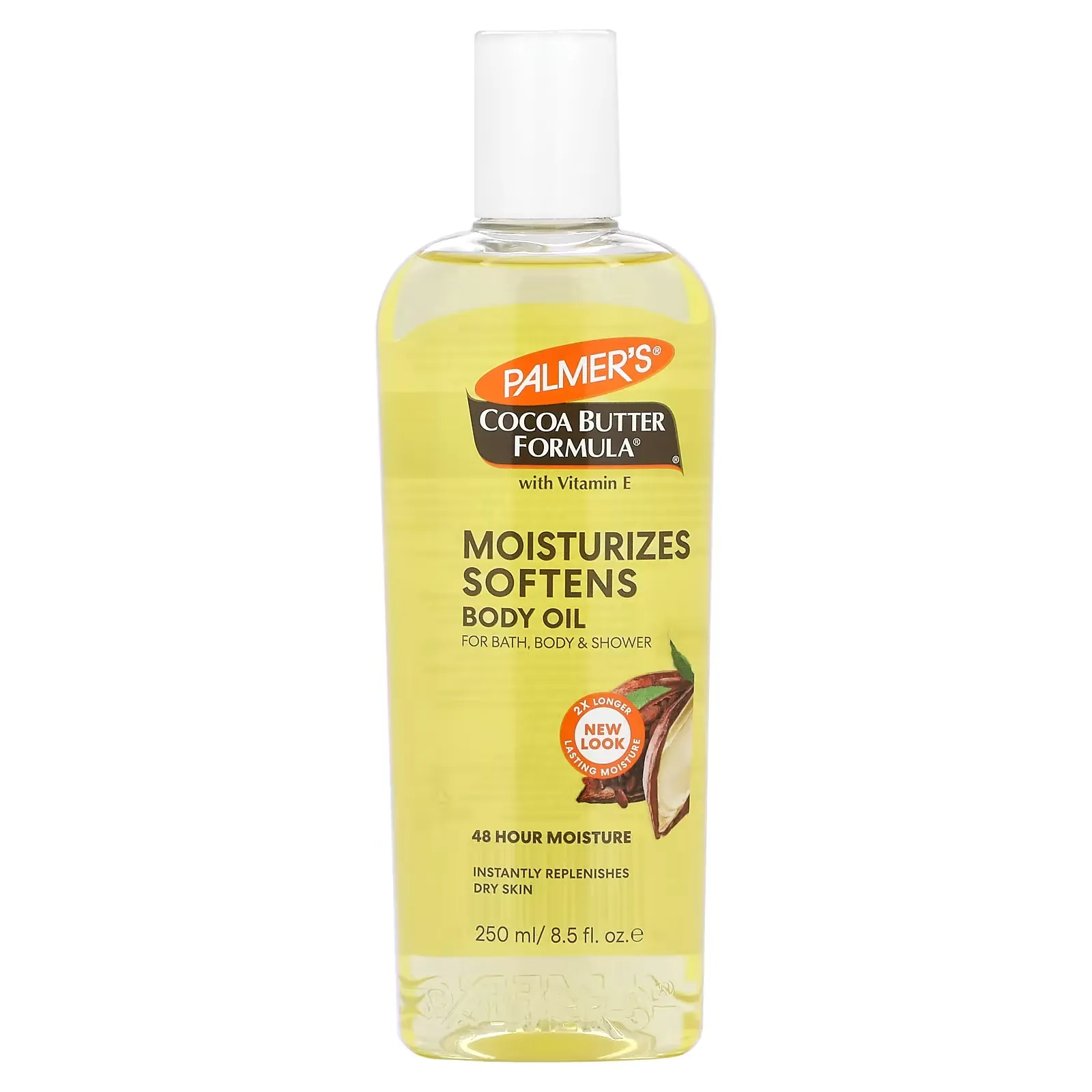 Cocoa Butter Formula, Moisturizes Softens Body Oil, 8.5 fl oz (250 ml)