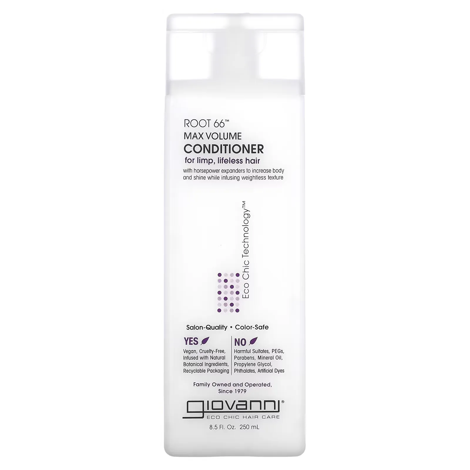 Root 66, Max Volume Conditioner, For Limp, Lifeless Hair, 8.5 fl oz (250 ml)