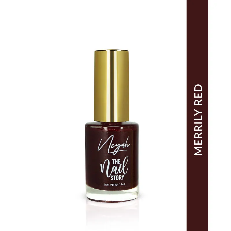 NEYAH The Nail Story Nail Paint - Merrily Red