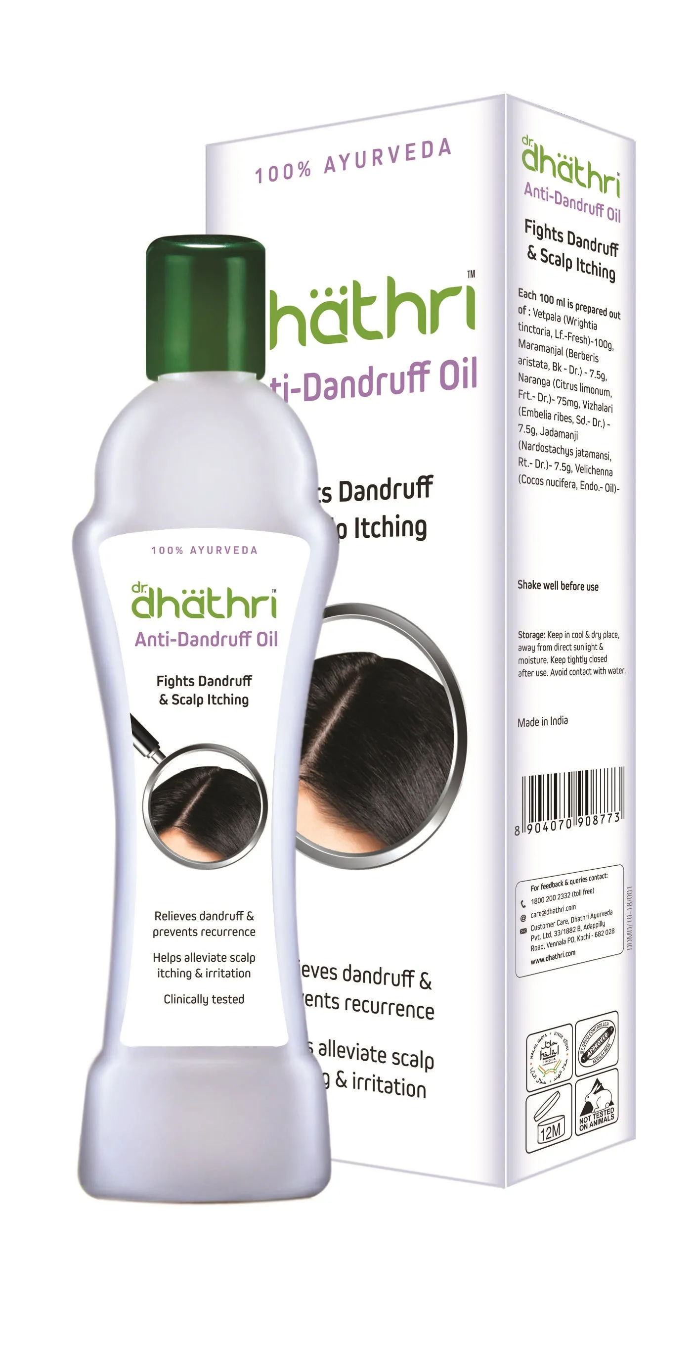 Dhathri Anti Dandruff Oil