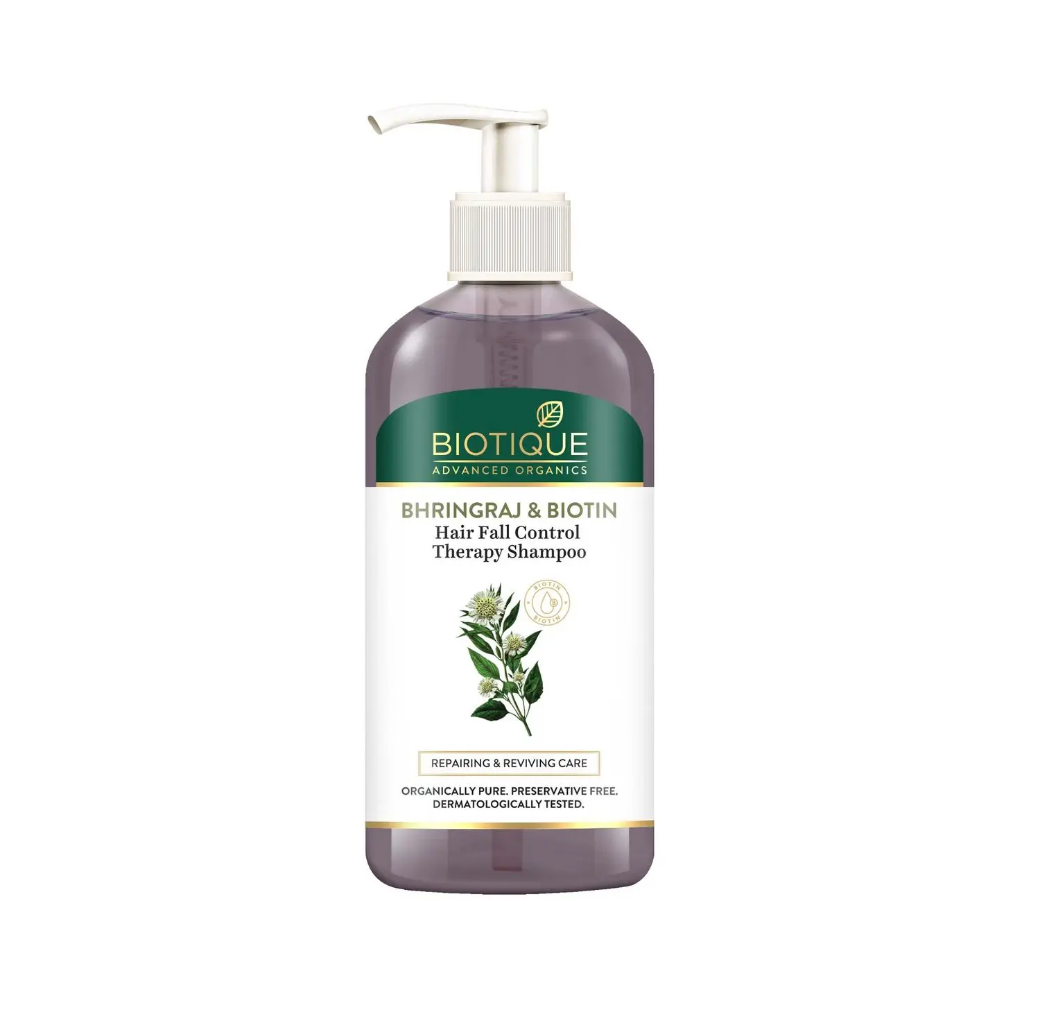 BIOTIQUE BHRINGRAJ & BIOTIN Hair Fall Control Therapy Shampoo (300 ml)