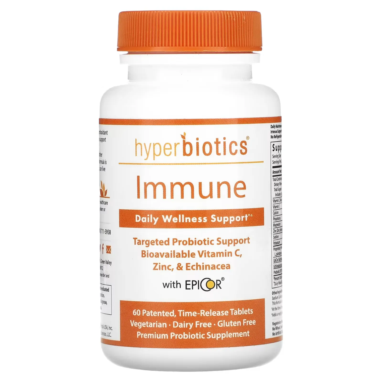 Immune, Daily Wellness Support, 60 Time-Release Tablets